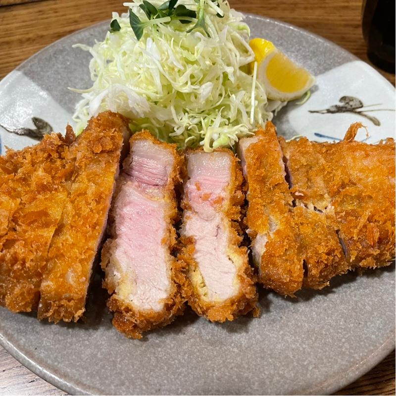 上ロースカツ定食(桐の家)
