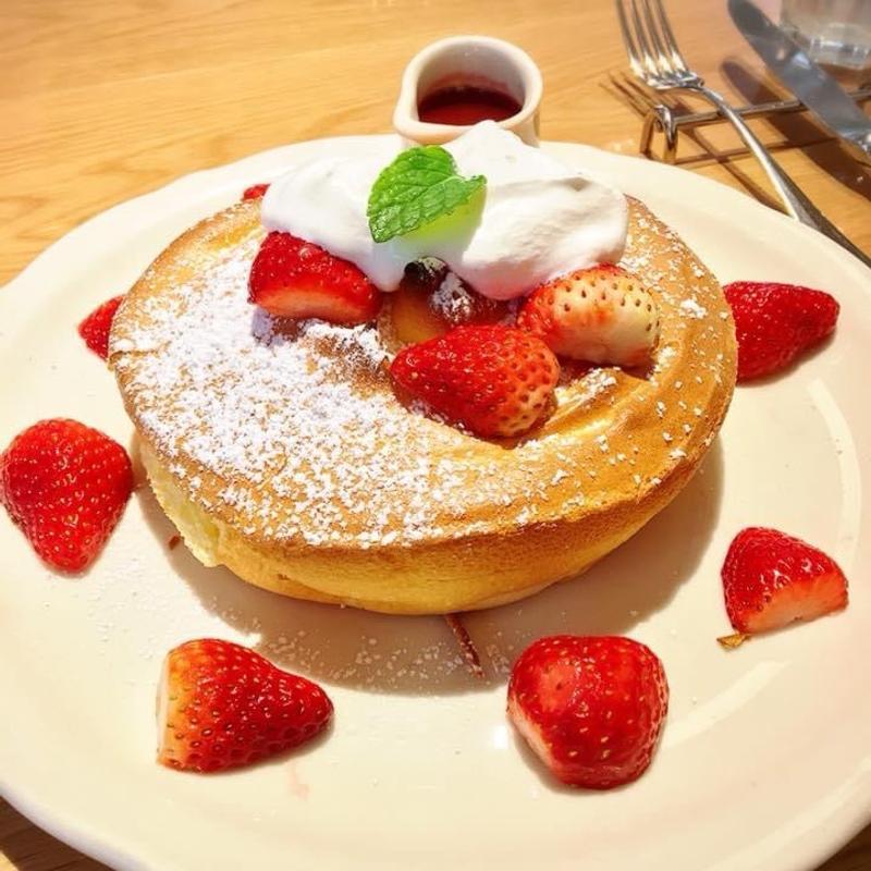 絶品ふわとろチーズパンケーキ(オリジナルパンケーキハウス 新宿店)