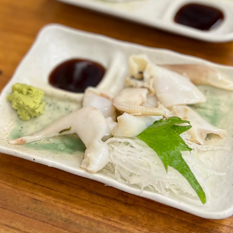 白とり貝お造り(得一 尼崎店 )