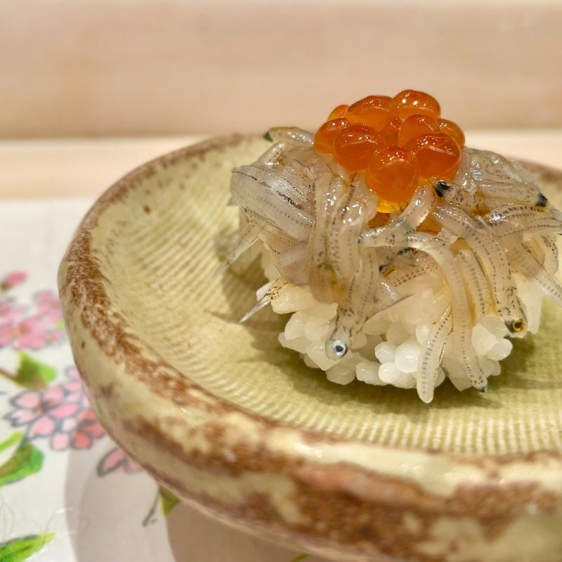 白魚といくら(明治記念館 )