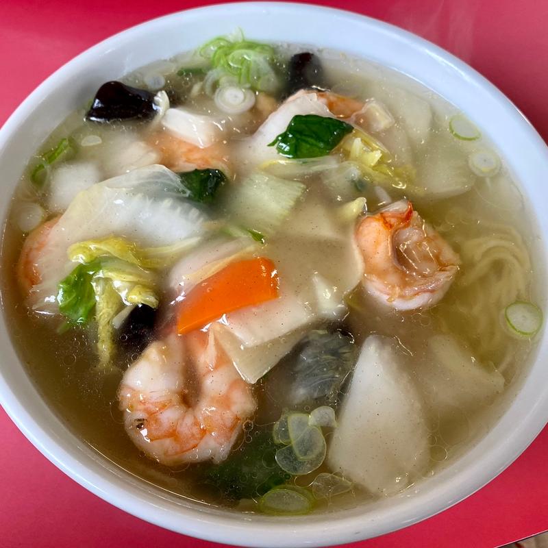 エビそば(干楽中華菜園 )