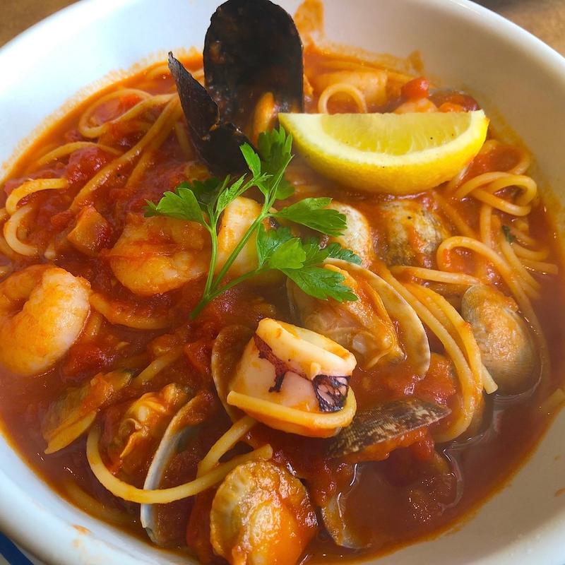 辛口トマトスープパスタ(ジョリーパスタ 青井 （Jolly-Pasta）)