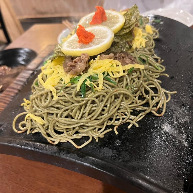 瓦そば(長州屋 湯田店 )