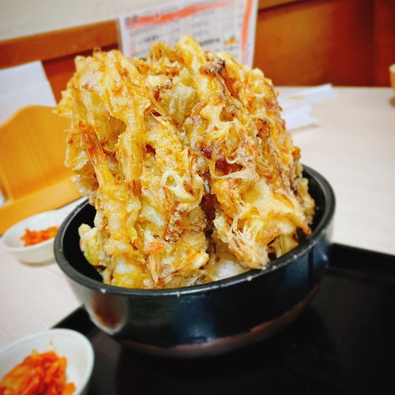 キャベツ天丼(レストラン 味心 （なんぽろ温泉ハート＆ハート）)