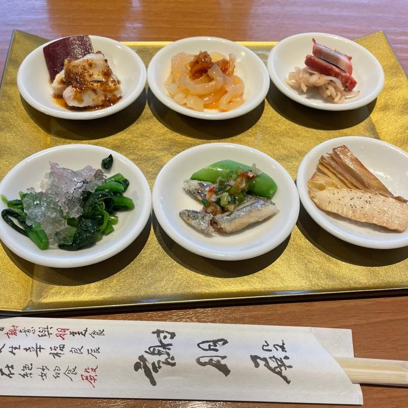 春香【しゅんか】コース　六種前菜盛合わせ(謝朋殿 グランデュオ立川店 )