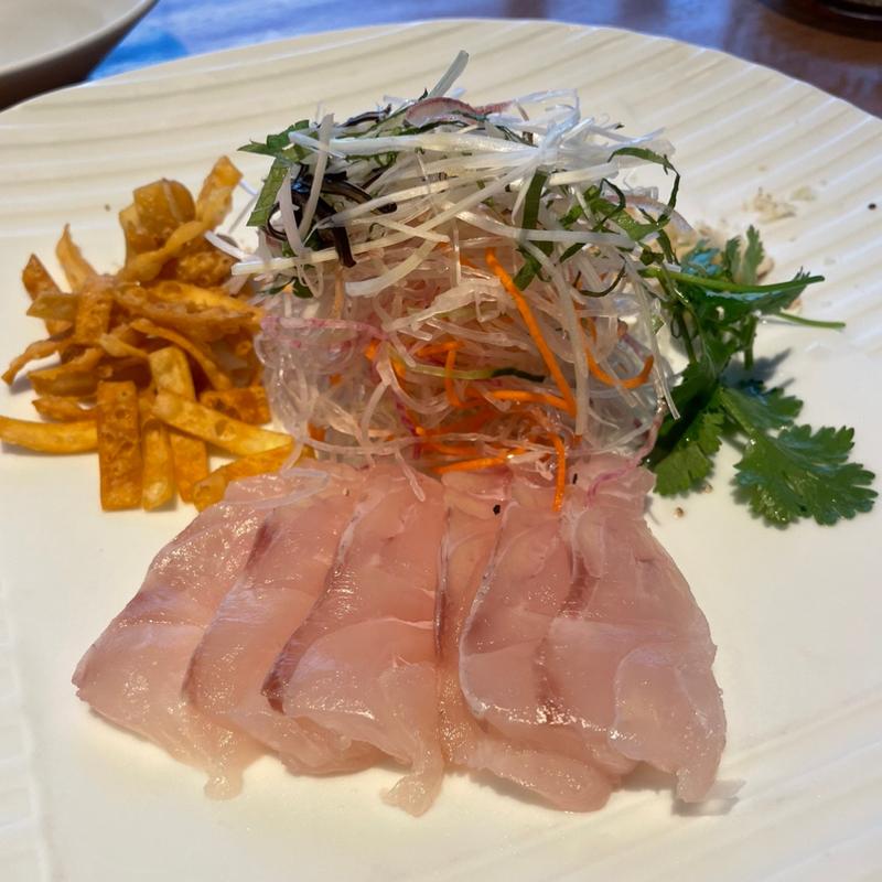 春香コース　九州産天然真鯛の海鮮サラダ（ローヘイ）(謝朋殿 グランデュオ立川店 )