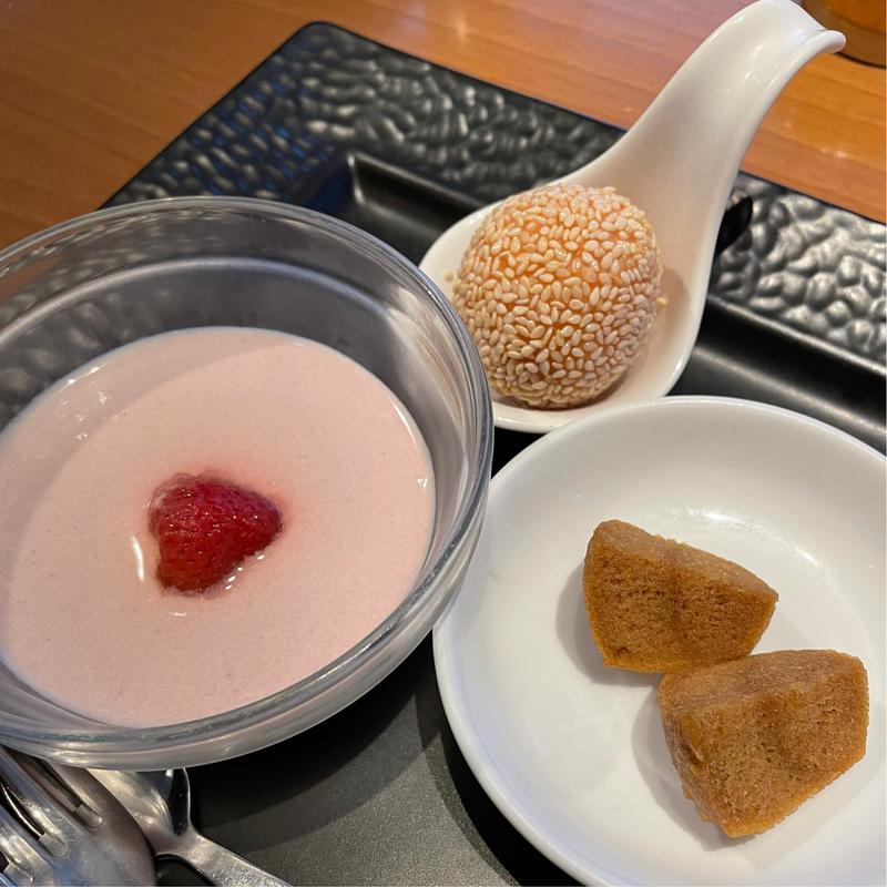 春香コース　デザート三種 (謝朋殿 グランデュオ立川店 )