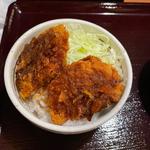 ミニソースヒレカツ丼(お食事処・竹膳)