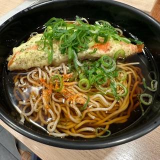 カニかま天そば(吉利庵 )