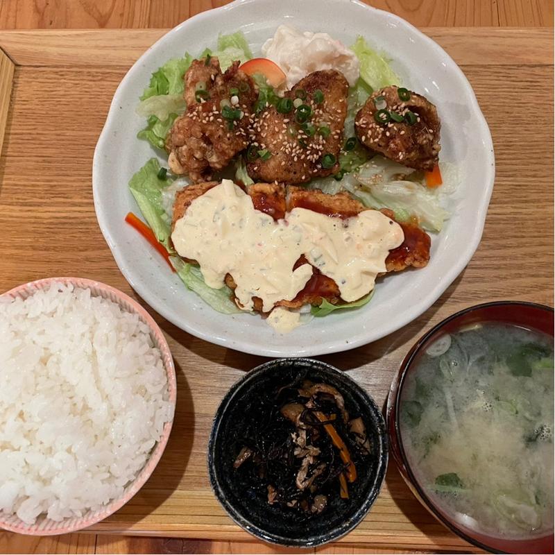 コンボ(ユーリンチー&チキン南蛮)(むさしの食堂 )