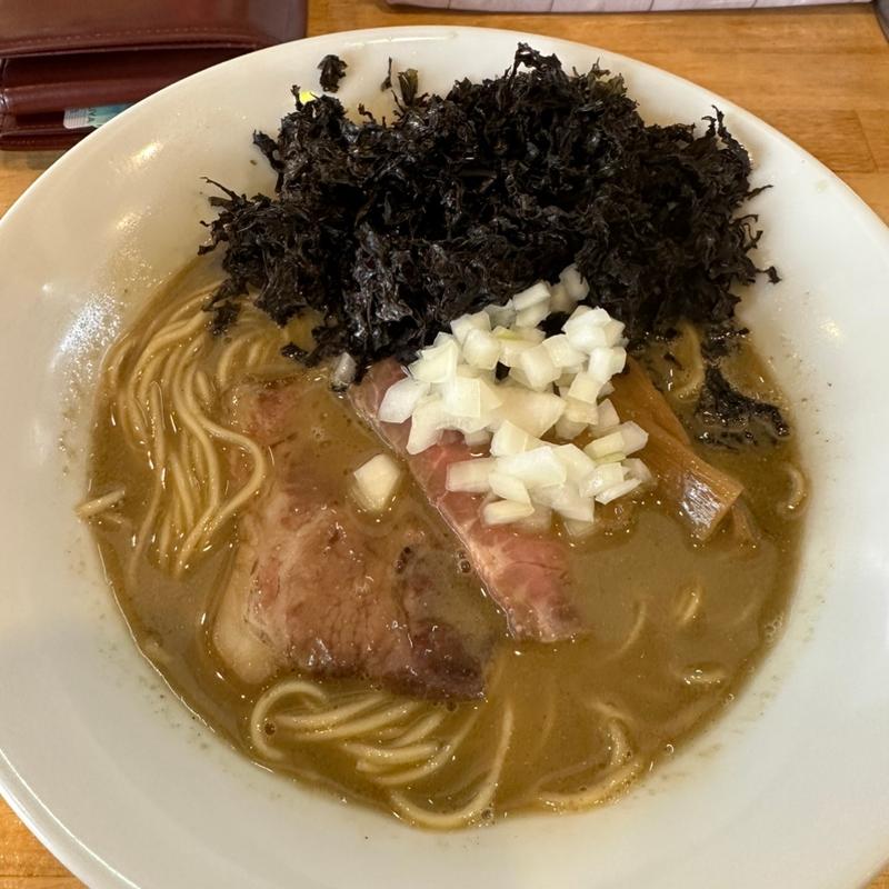 濃厚岩のりそば(中華蕎麦 會)