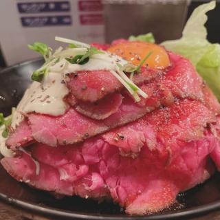 ローストビーフ丼 並