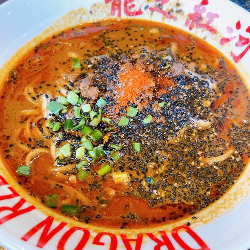 黒胡麻坦々麺(ドラゴンレッドリバー ゆめタウン廿日市店 （龍之紅河）)