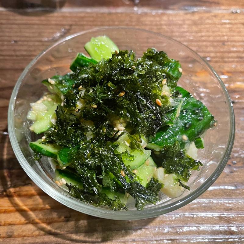 にんにくごま油タタキきゅうり(チキンカントリー)