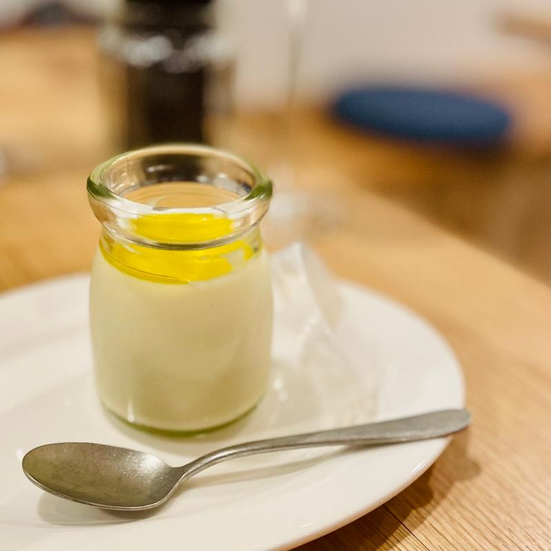 新玉ねぎのパンナコッタ(opti)