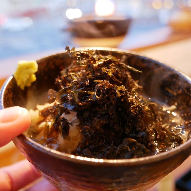安乗産　黒ばら海苔のお茶漬け(酒蔵 森下 別館)