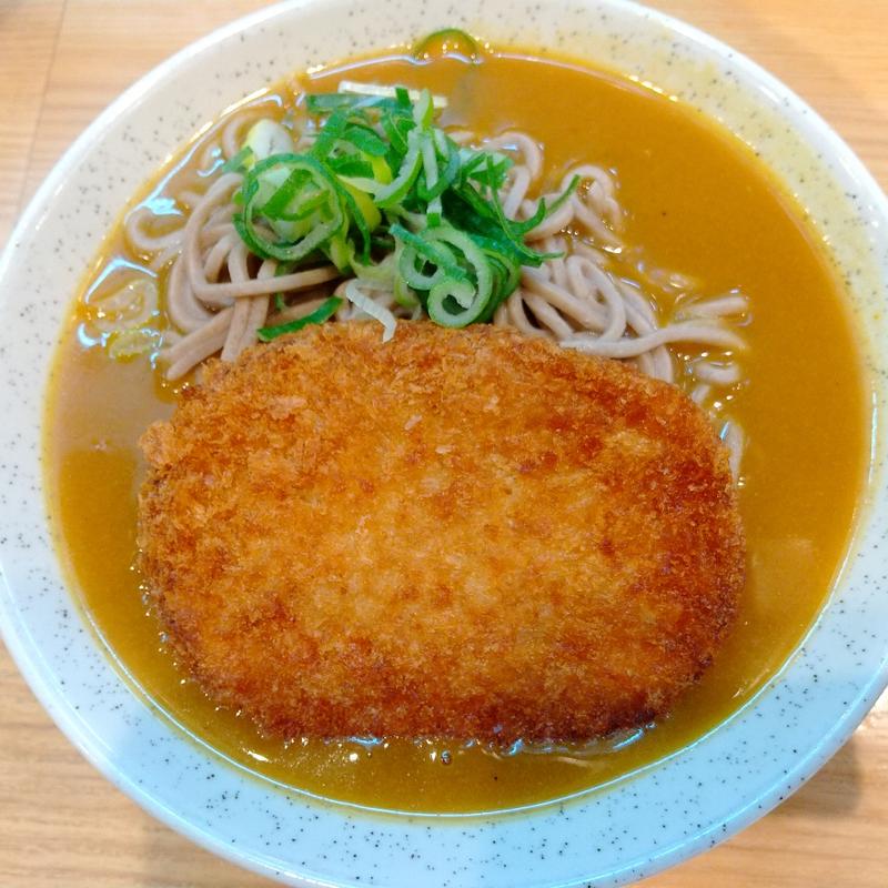 コロッケカレーそば(山陽そば垂水店)