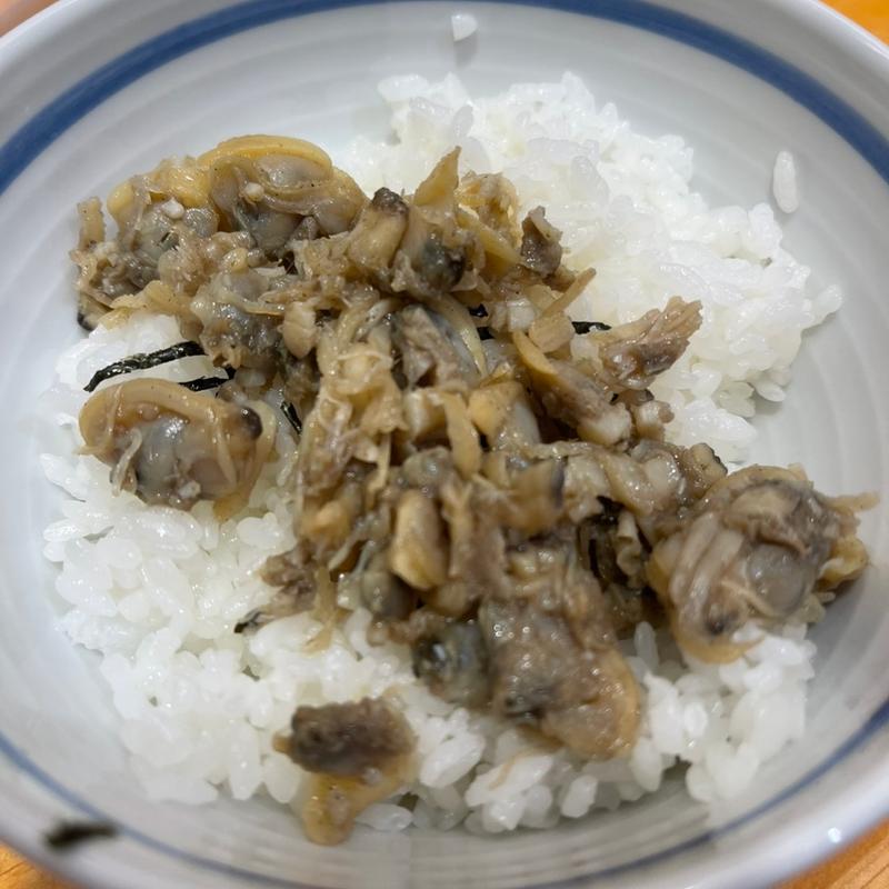 貝のしぐれ煮ご飯(並)(貝だし麺きた田)