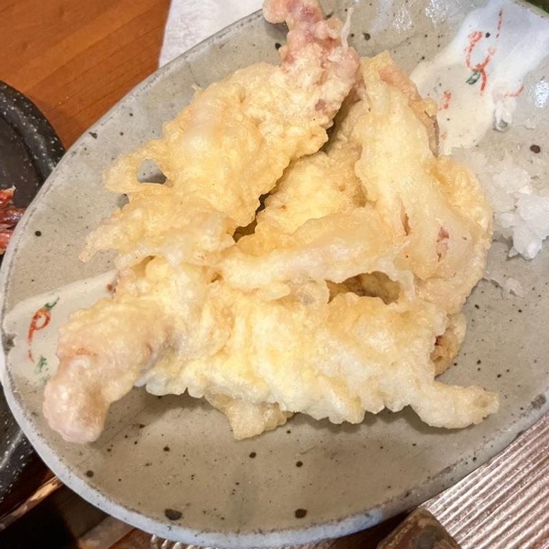 ゲソ天(蕎麦喰い処 やまや)