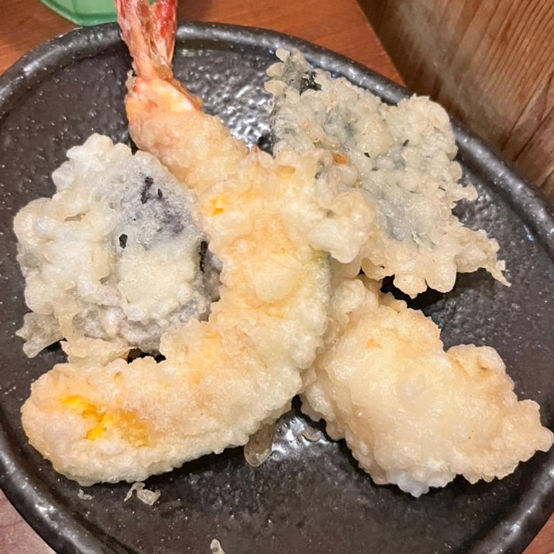 えび天皿(蕎麦喰い処 やまや)