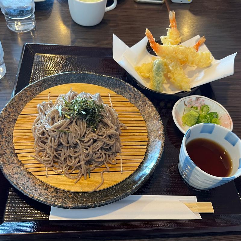天ざるそば(レストランのぞみ)