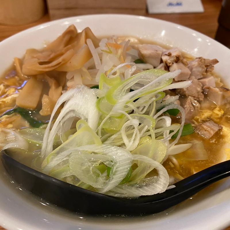 酸辣湯麺(博多味噌流れ者)