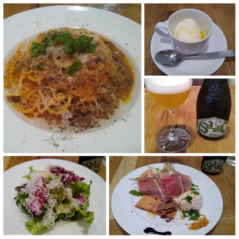 ボロネーゼ(馬肉とワイン インコントロ 中川店)