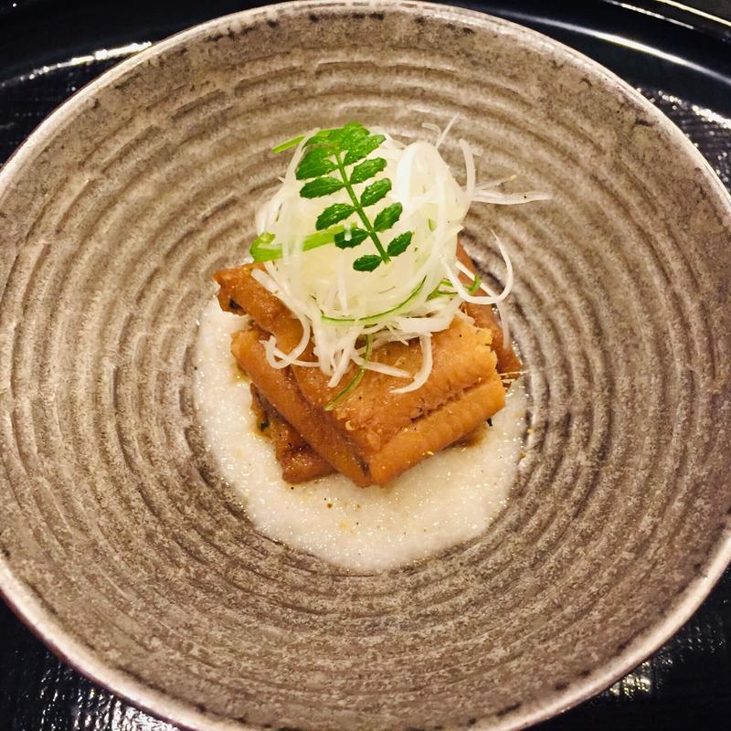 穴子の含め煮(天麩羅からり)