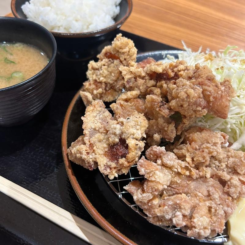 からあげ定食(豚屋とん一イオンモール四條畷)