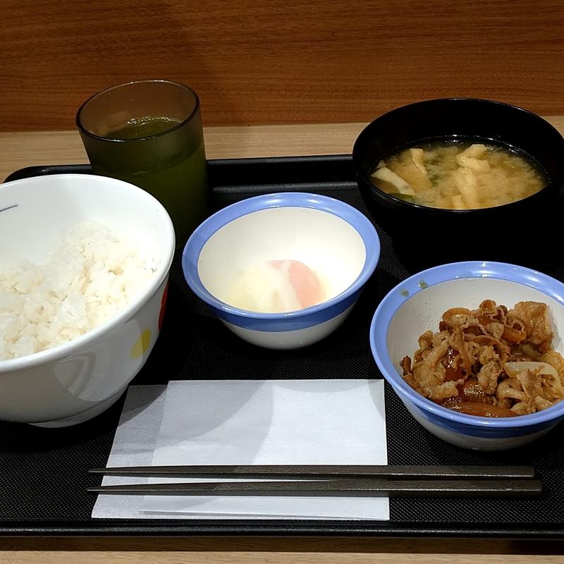 Wで選べる玉子かけごはん(松屋 代々木上原店)