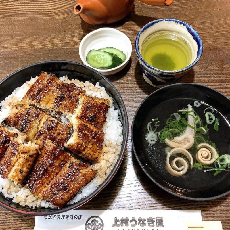 うな丼 中(上村うなぎ屋)