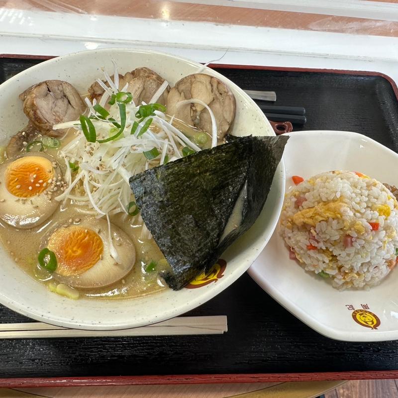 味噌叉焼麺セット(周記中華麺 )