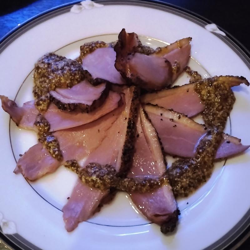 合鴨パストラミ　ハニーマスタード添え(Bar　BATTERY （バーバッテリー）)