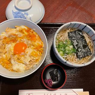 親子丼セット(京都 権太呂 本店 （ごんたろ）)