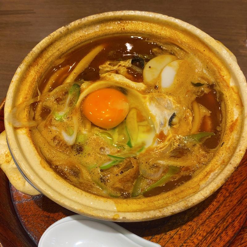 牡蠣味噌煮込みうどん(山本屋本店 エスカ店 （やまもとやほんてん）)