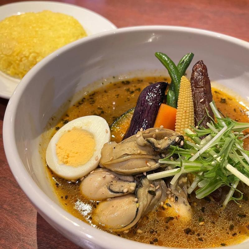 牡蠣のスープカレー(札幌スープカリー 東京ドミニカ)