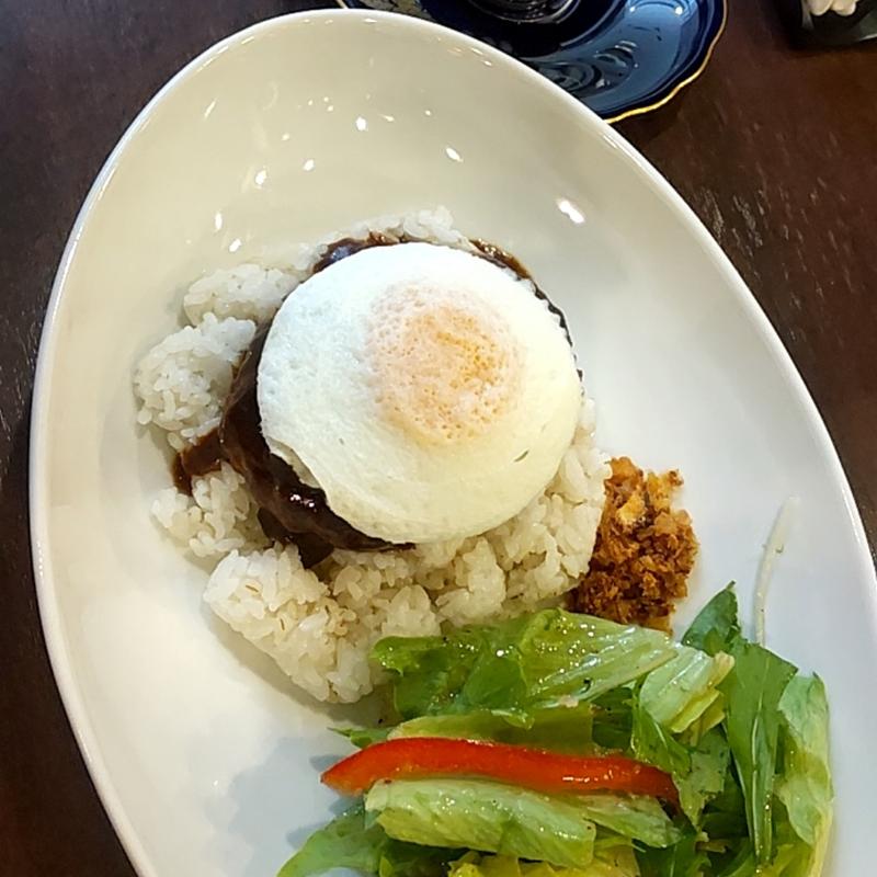 ロコモコプレート(ティーハウス茶韻館)