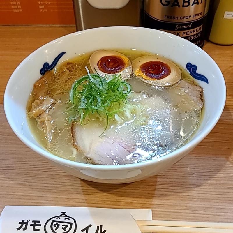 鰤塩らーめん　味玉入り(ガモウスマイル)