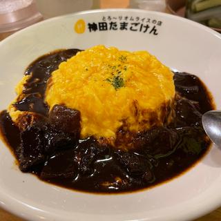 トマトハヤシチーズオムライス(神田たまごけん 東池袋店)