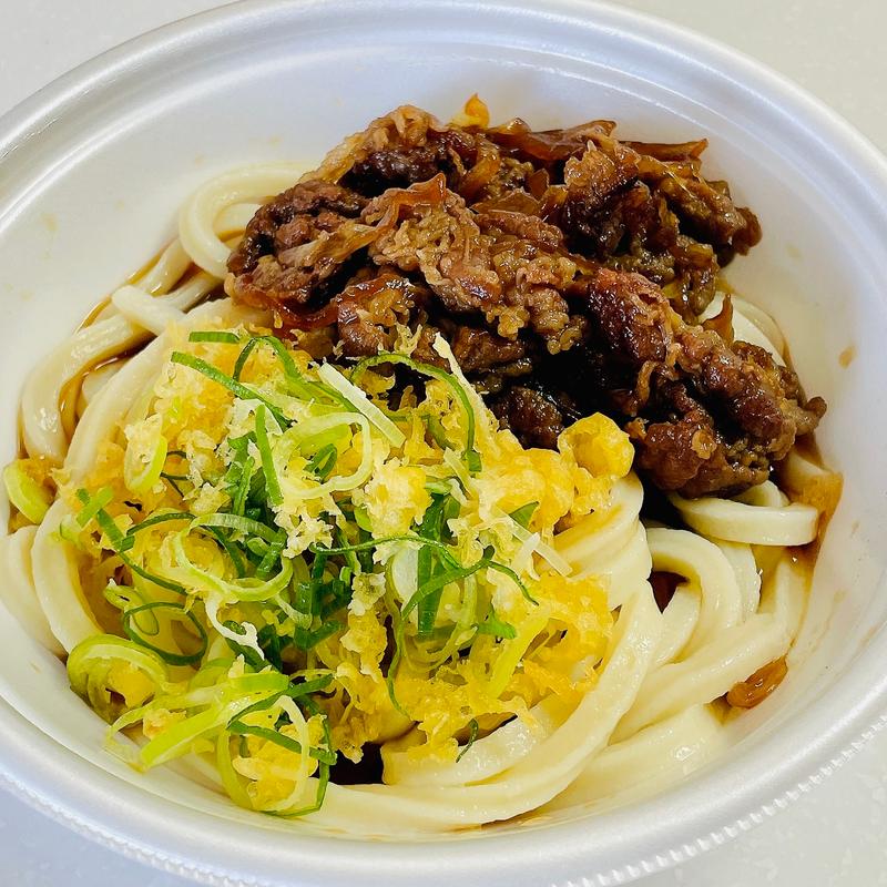 焼きたて肉ぶっかけうどん(丸亀製麺朝霞青葉台)