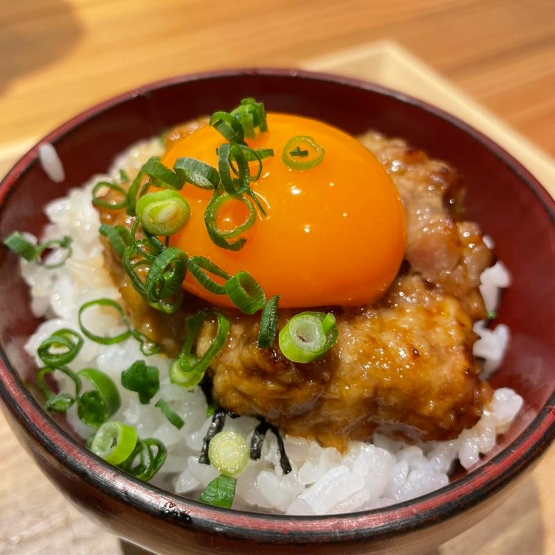 ミニつくね丼(鴨しゃぶ粋玄)