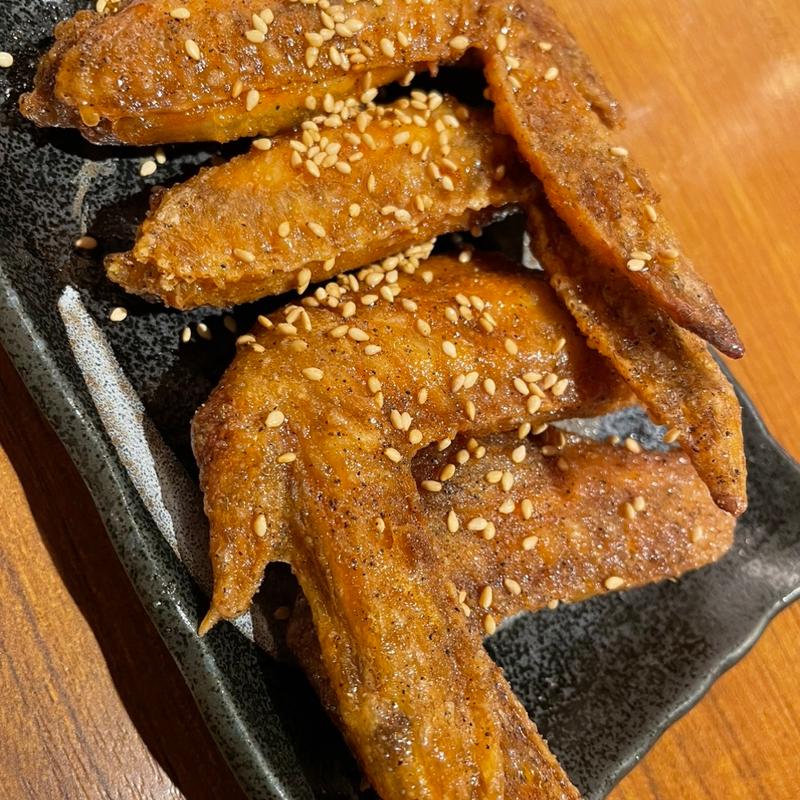 出羽先の唐揚げ(名古屋大酒場 だるまのカドッコ)