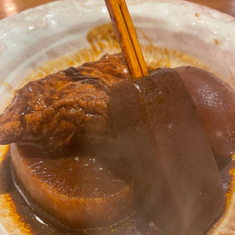 おでん3種盛り(名古屋大酒場 だるまのカドッコ)