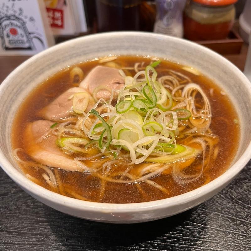 鴨そば(つけ蕎麦酒場ぢゅるり 赤坂店)