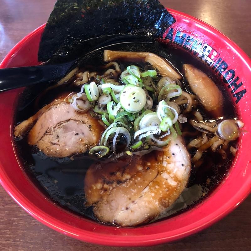 ブラックラーメン(いろは 射水本店 )