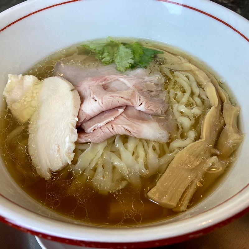 鶏そば醤油(自家製麺オオモリ製作所)