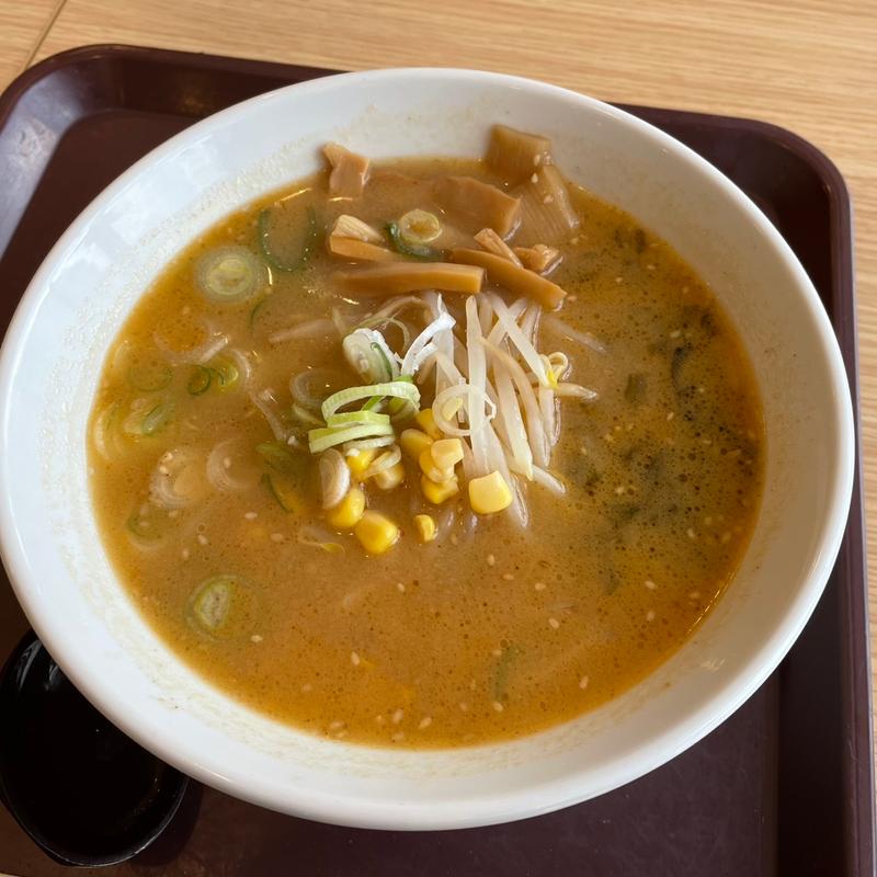 味噌ラーメン(横川サービスエリア)