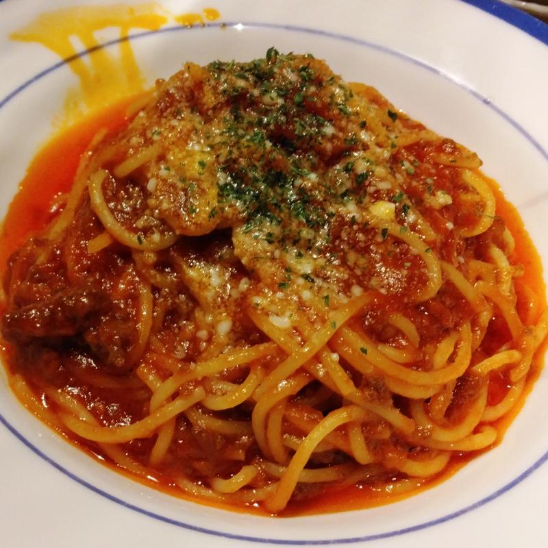 牛タンボロネーゼパスタ(牛タン ふかざわ 大井町店 )