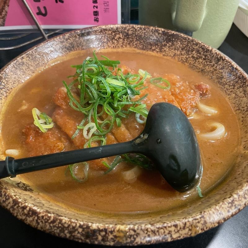 カツカレーうどん(得正 大阪駅前第四ビルB2店)