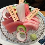 まぐろ刺身　三種四貫(十八代 光蔵 栄本店)